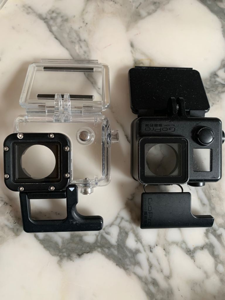 Set of 2 GoPro3 Camera Housing Waterproof and standard + Battery/charger for free