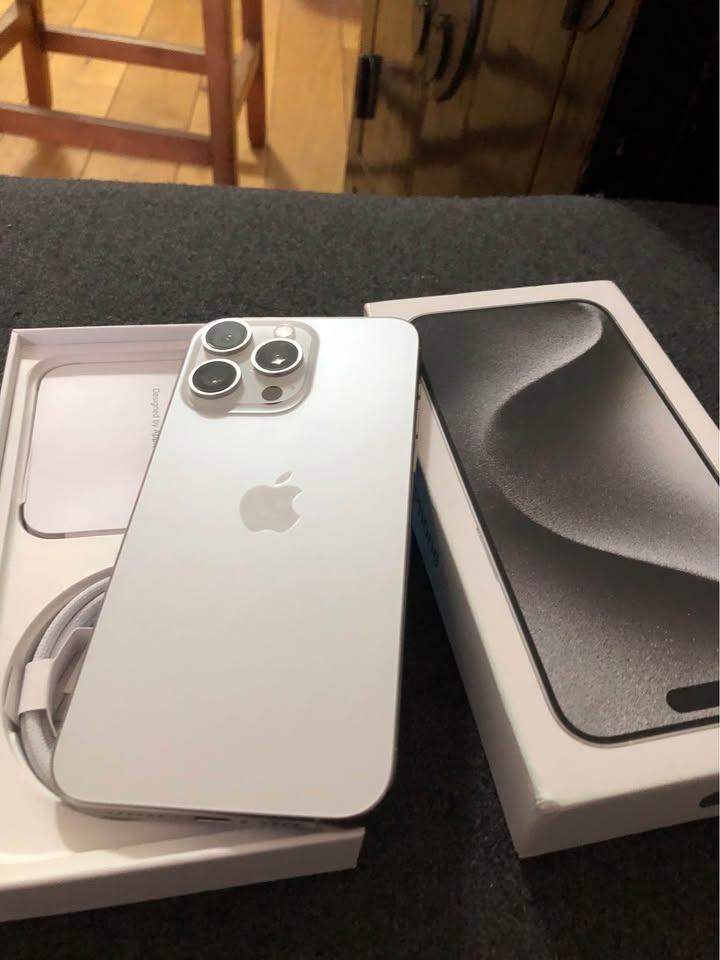 Apple iPhone 15 Pro Max 256GB – White, As Good As New | in Southampton ...