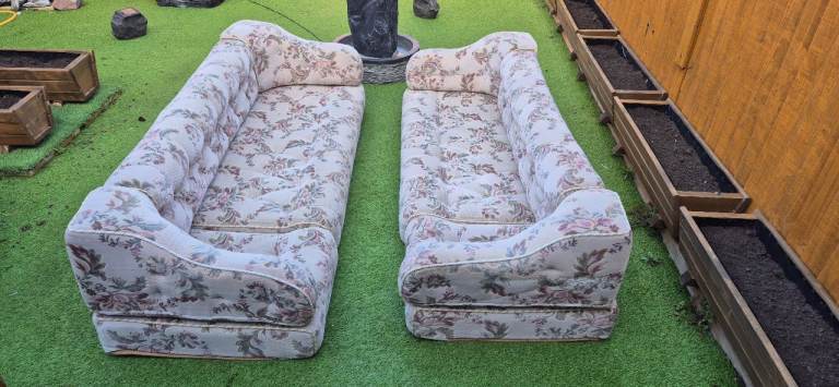 Cushions for camper caravan motorhome boat, set of 10.