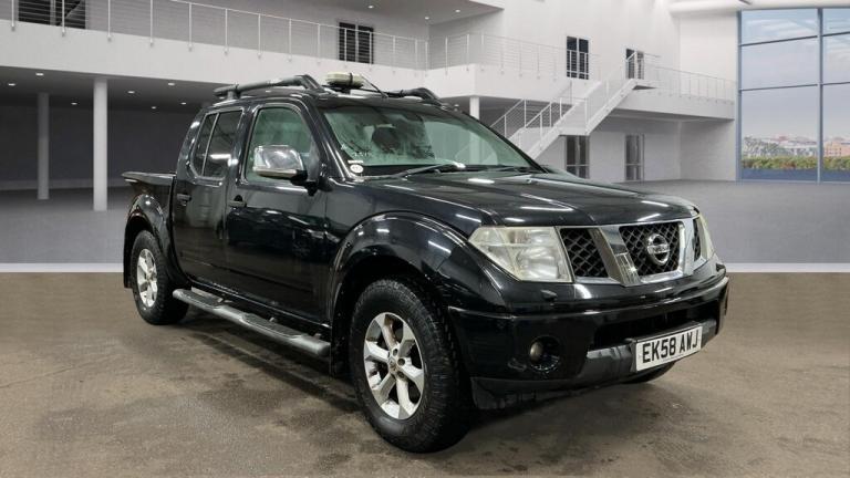 2008 Nissan Navara Double Cab Pick Up Aventura 2.5dCi 169 4WD Auto PICK UP Diesel Automatic