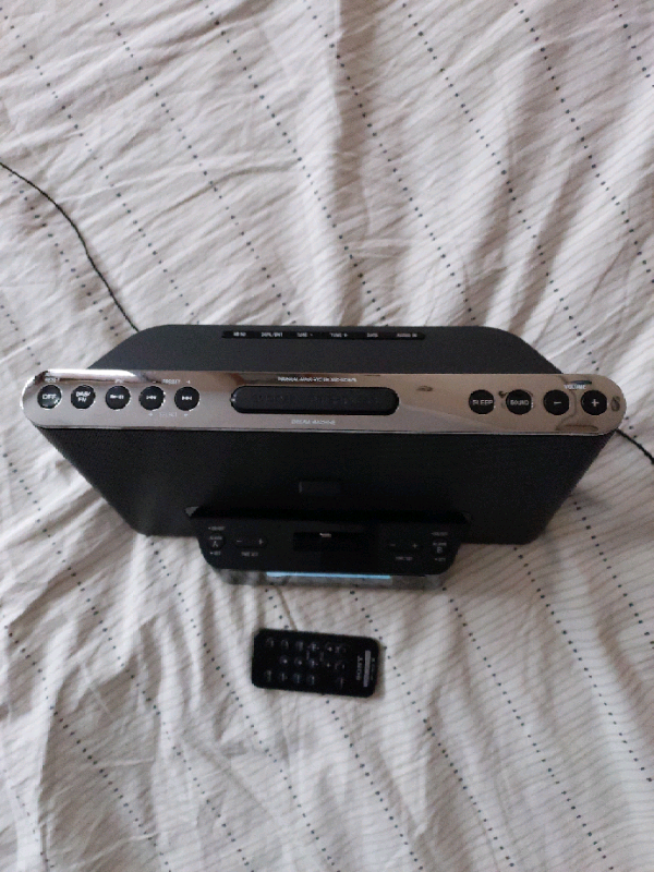 Sony DAB radio alarm clock