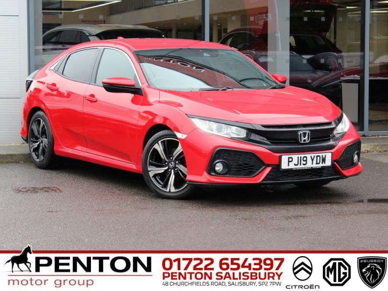 2019 Honda Civic 1.0 VTEC Turbo SR CVT Euro 6 (s/s) 5dr HATCHBACK Petrol Automatic