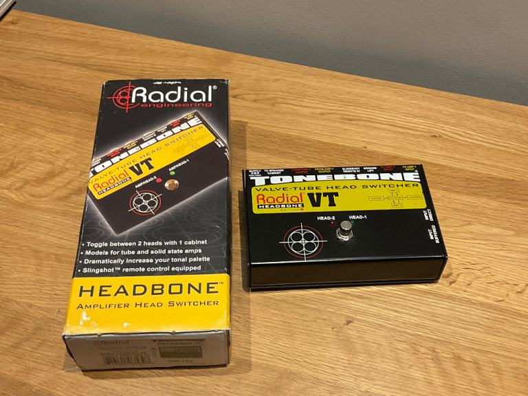 Radial engineering tone, bone head, amplifier head switcher