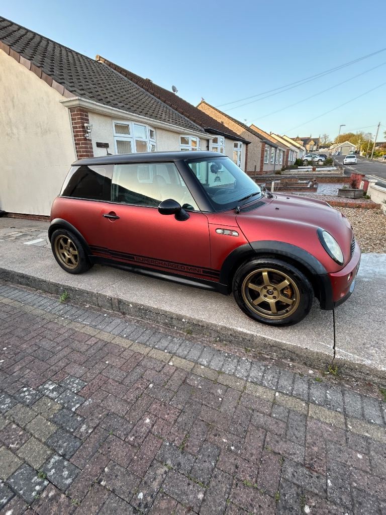 2006 Mini Cooper S  RE32 1598cc. Turbo supercharger 