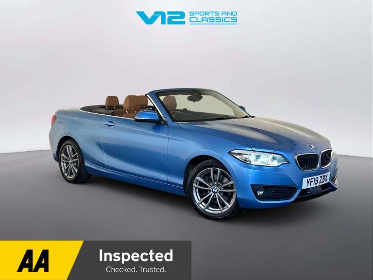 2019 BMW 2 Series 220i Sport 2dr [Nav] Step Auto CONVERTIBLE PETROL Automatic