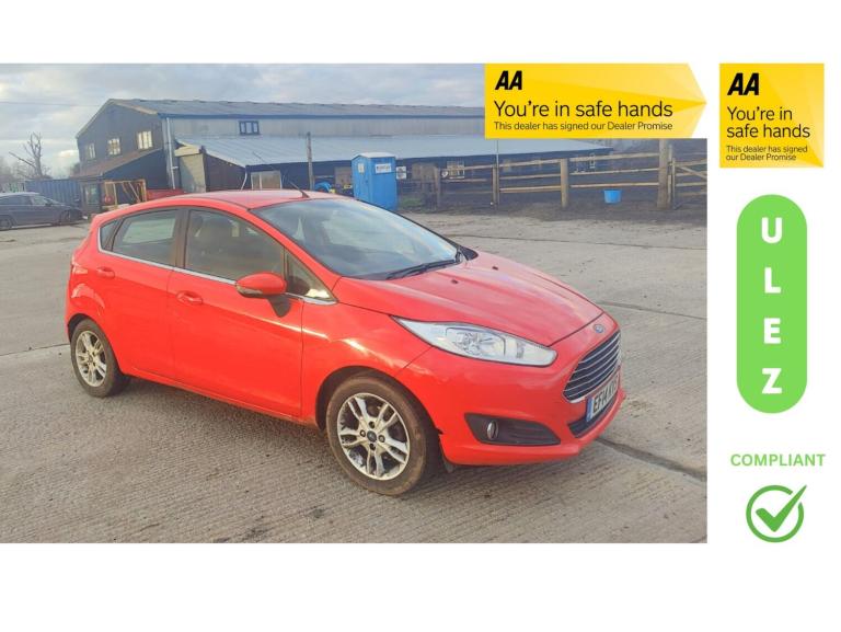 2014 Ford Fiesta 1.25 82 Zetec 5dr HATCHBACK Petrol Manual