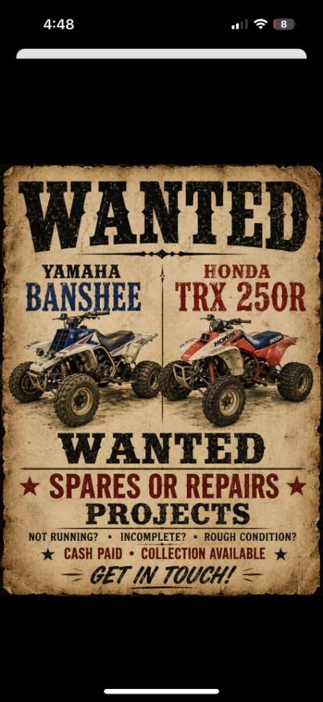 Yamaha banshee 350cc