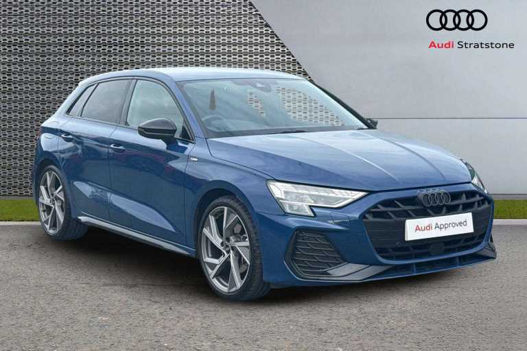 2025 Audi A3 35 TFSI Black Edition 5dr S Tronic Hatchback Petrol Automatic