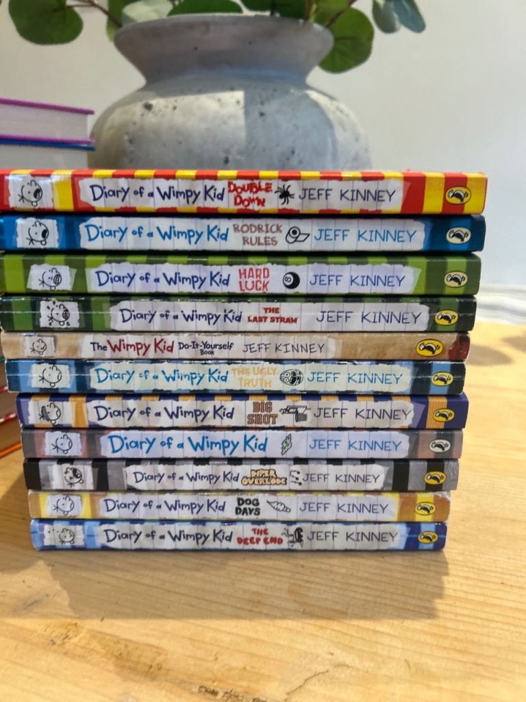 Diary of a Wimpy Kid Book Set – Good Condition