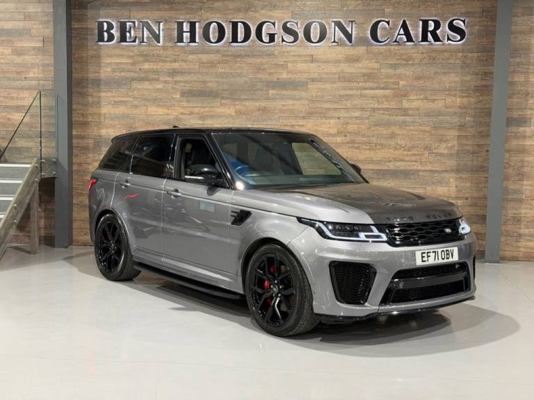 2021 71 LAND ROVER RANGE ROVER SPORT 5.0 P575 V8 SVR SUV 5DR PETROL AUTO 4WD EUR