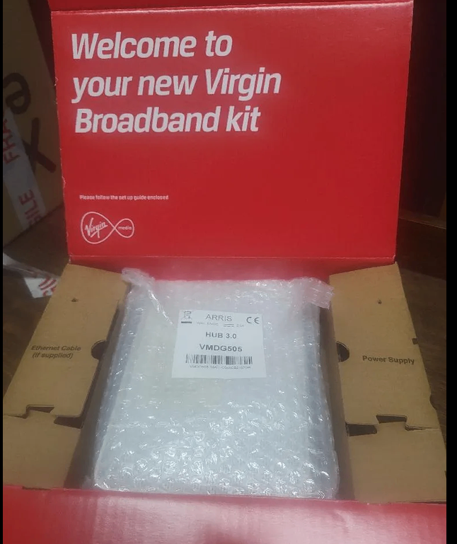 Virgin hub 3 router