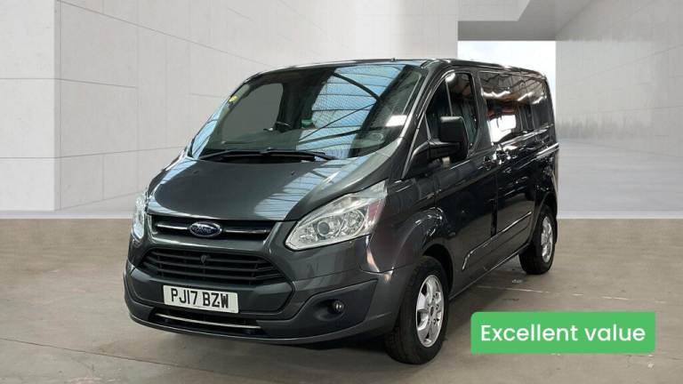 2017 Ford Transit Custom SWB L1H1 Low Roof Limited 290 Air Con Alloys Sensors EURO 6 NO VAT Panel...