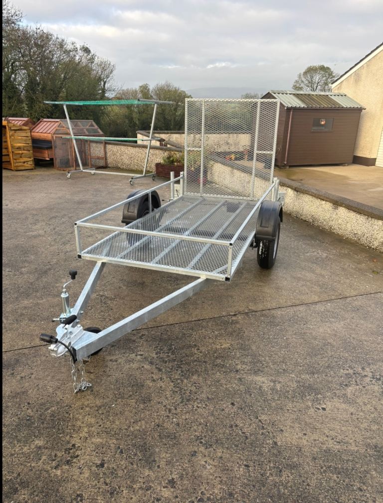 Car Trailer - 8 x 4 - (Golf Buggy, Mower, Quad)