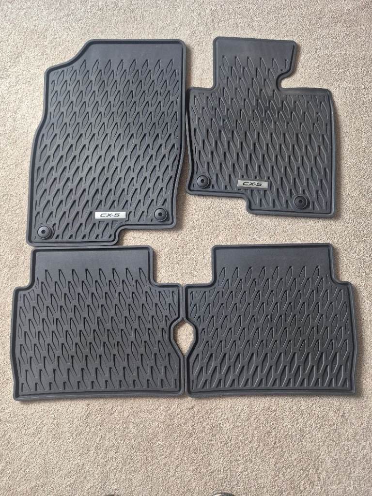 Mazda CX-5 Rubber Floor Mats – Full Set, As Good As New
