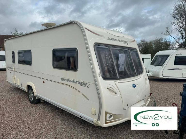 2010 Bailey Senator Arizona END BATHROOM 4 Berth Caravan - STOCK NO H058