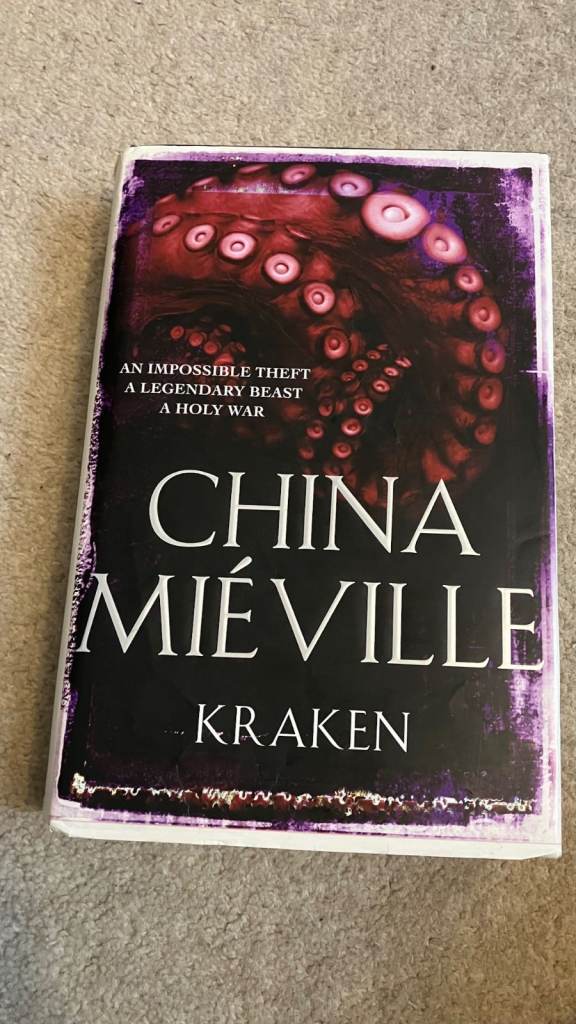 Kraken by China Mieville - Hardback first edition