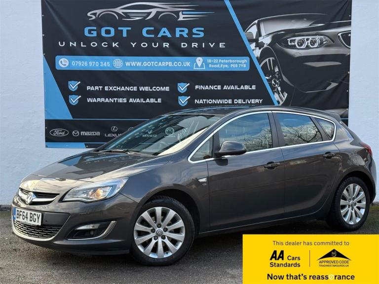 2015 Vauxhall Astra 2.0 CDTi 16V ecoFLEX Elite [165] 5dr HATCHBACK DIESEL Manual