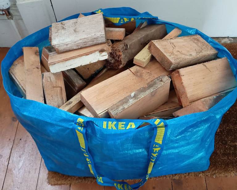 Firewood and Kindling.