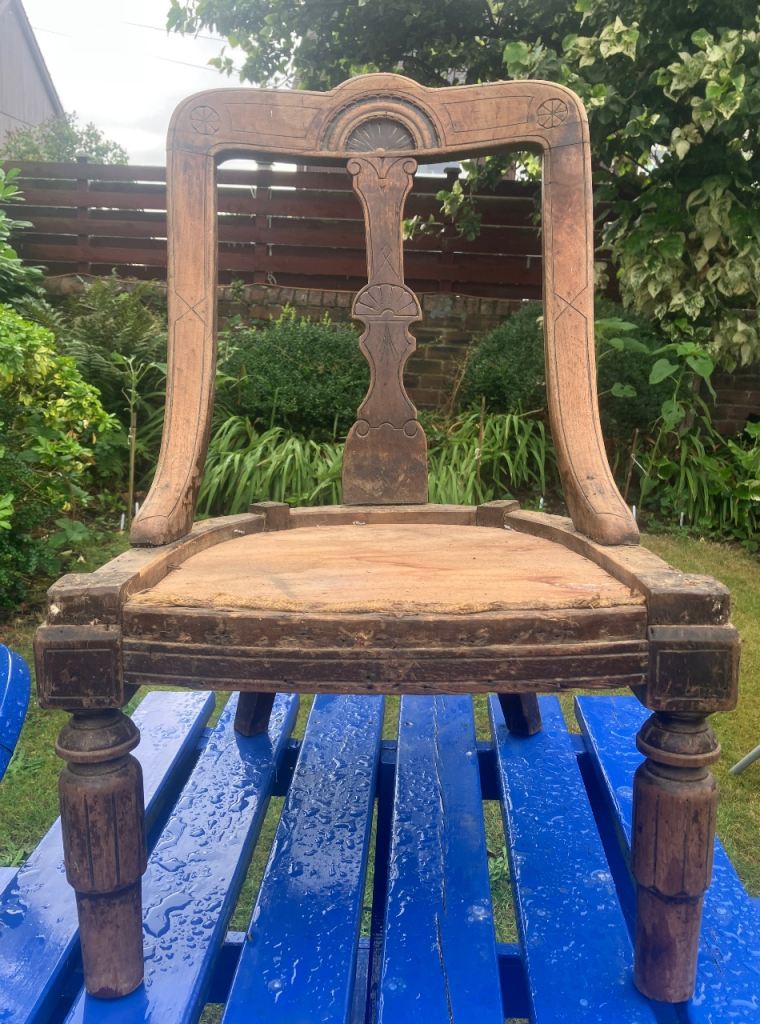 Antique English Country Armchair – 19th Century – £295
