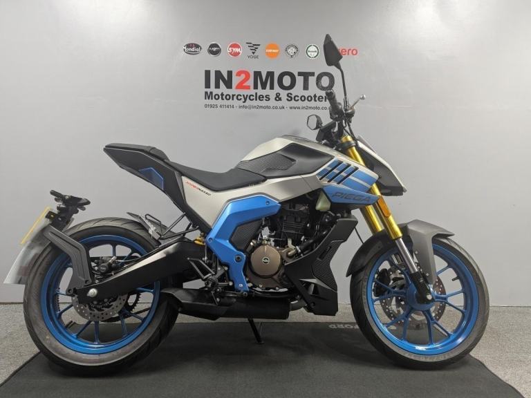 2024 (74) Mondial Piega 125 in Factory Blue