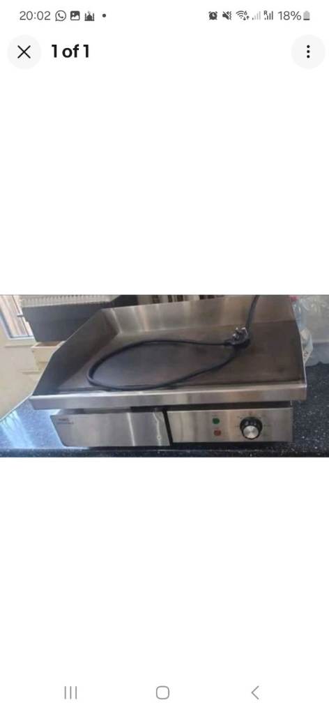 Counter top Griddle 
