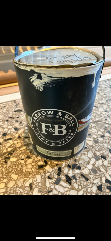 Farrow and ball pointing - c. 2L remaining 