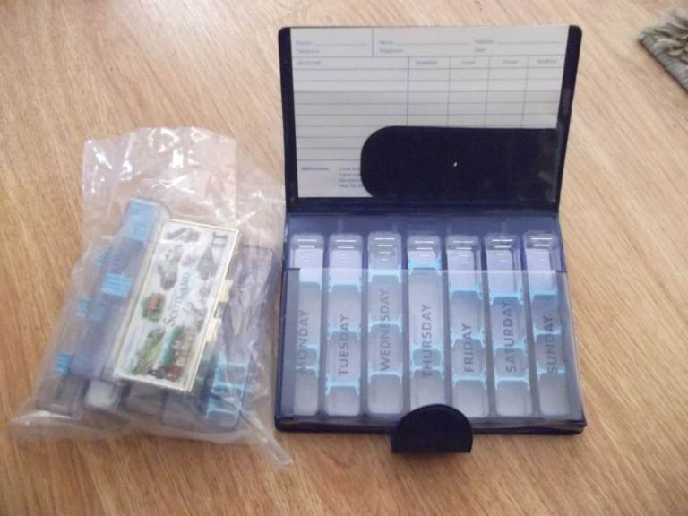 Kibodan Medidos 7-Day Weekly Pill Organiser