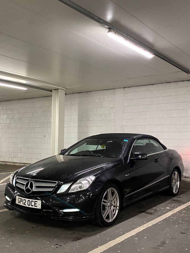 Mercedes Benz E220 CDI AMG Line Convertible 
