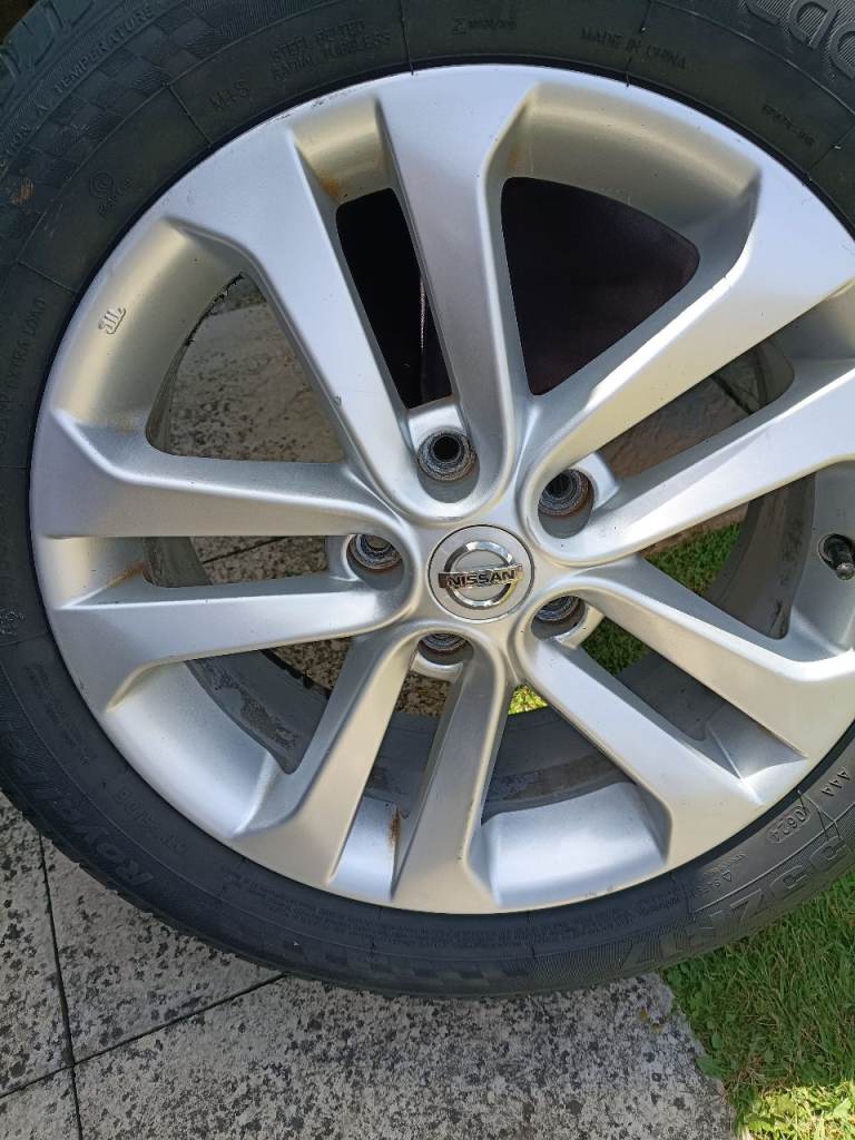 Spare wheel and tyre for nissan juke 
