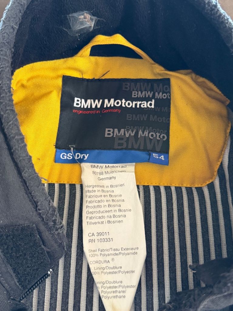 BMW GS Dry Goretex Jacket 54 