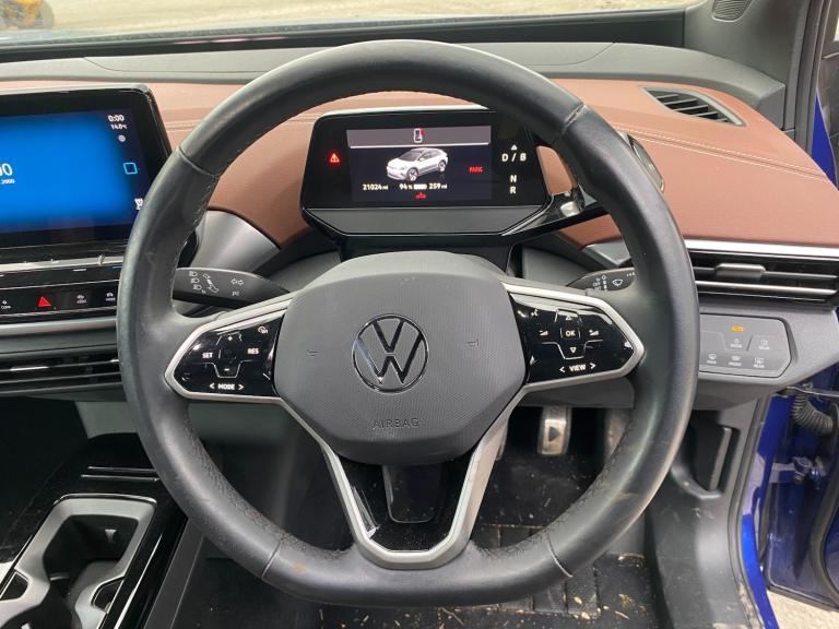 2021 VOLKSWAGEN ID4 LIFE SUV PRO PERFORMANCE ELECTRIC DAMAGED SALVAGE 