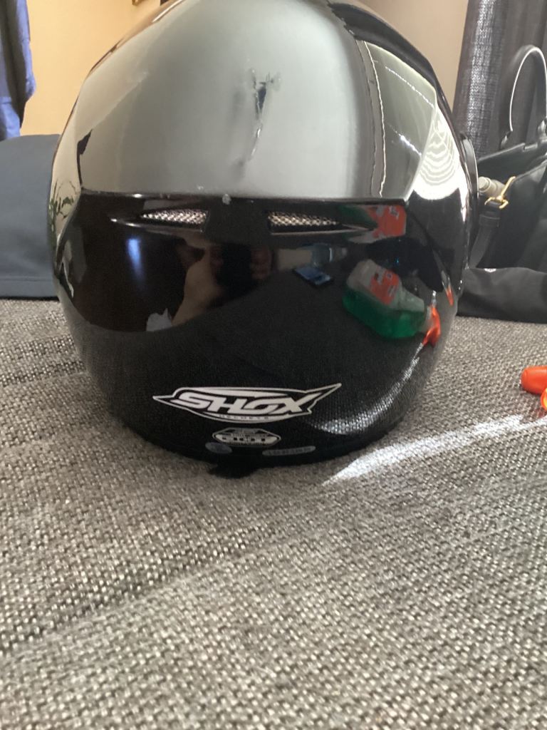 SHOX motorcycle helmet