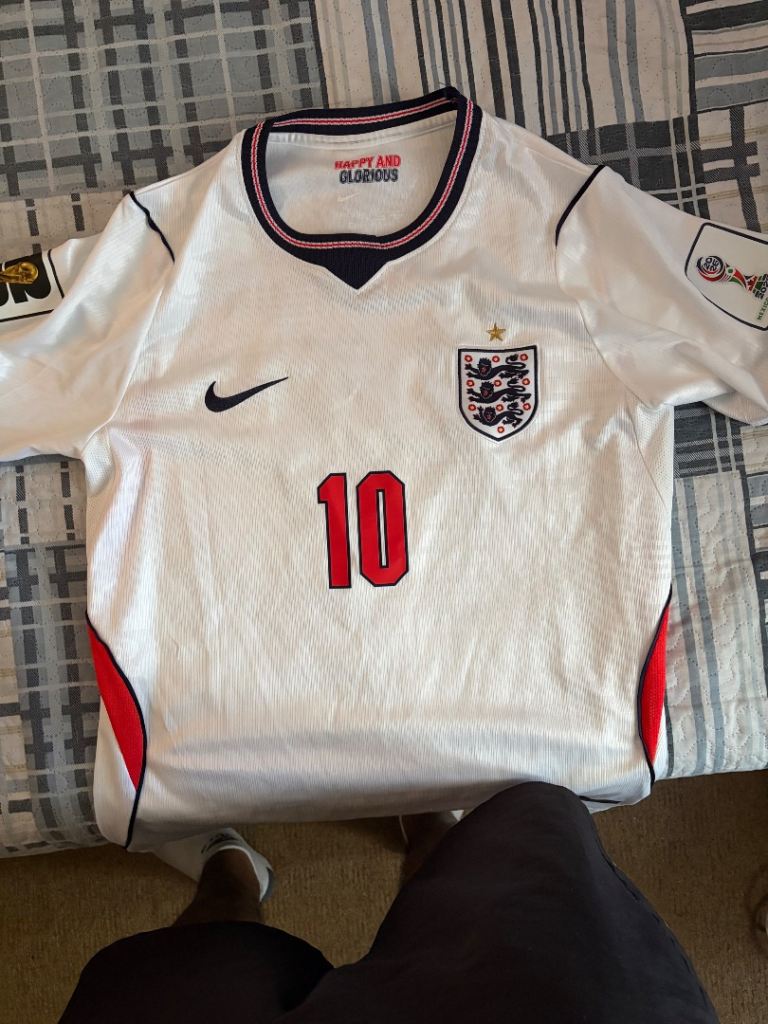Home England shirt 