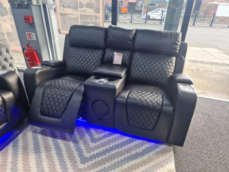 image for Xmas Offer 🎄 Luxury Florida 3+2 Electric Recliner Sofa – 20% Discount UK **