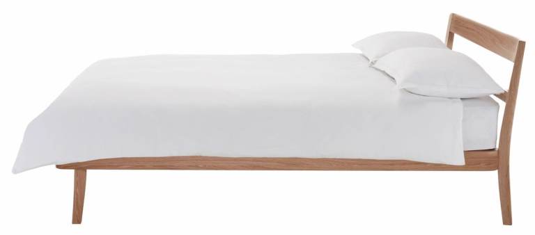 Free Habitat Double Bed Wooden Frame