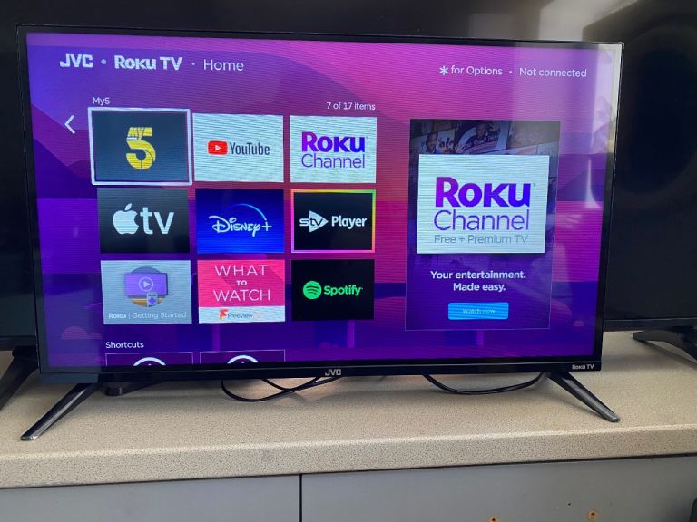32 inch JVC smart tv 