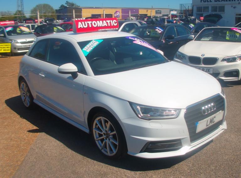 2015 Audi A1 Automatic 1.4 TFSI S line Hatchback 3dr Petrol S Tronic Euro 6