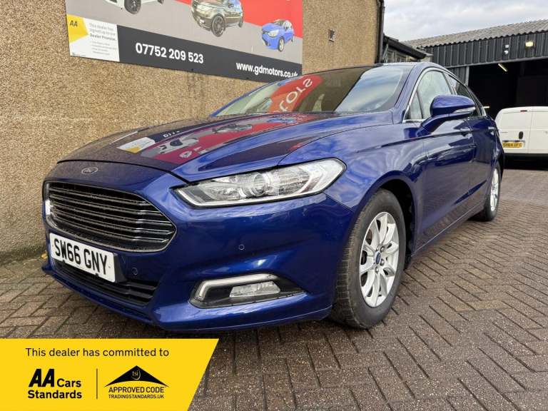 2016 Ford Mondeo 1.5 TDCi ECOnetic Zetec Euro 6 (s/s) 5dr HATCHBACK Diesel Manual