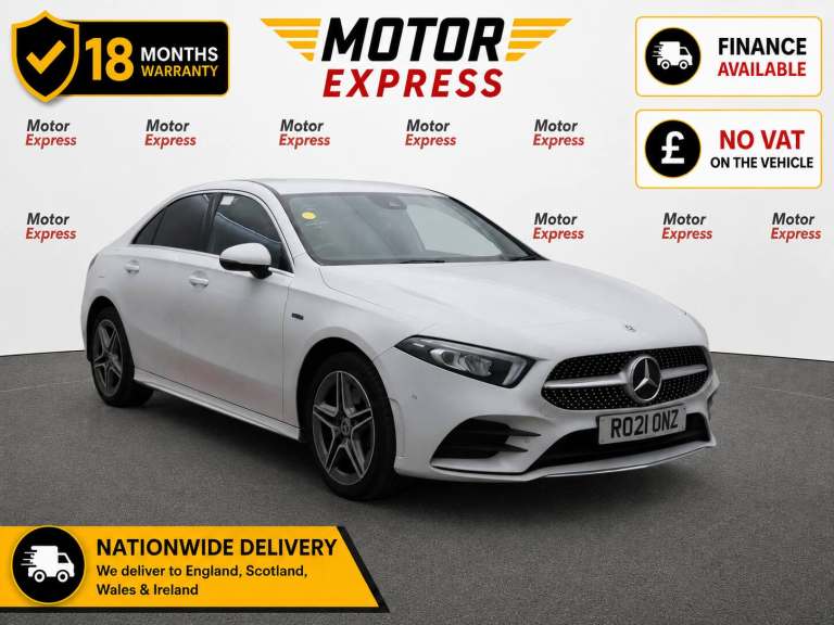 2021 Mercedes-Benz A-Class A250e AMG Line Executive 4dr Auto SALOON Petrol Parallel Phev Automatic