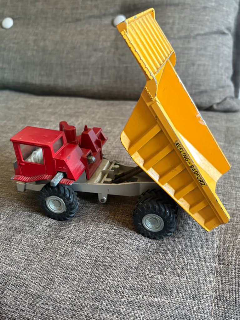 Vintage Dinky Toys Aveling-Barford Centaur Dump Truck Model