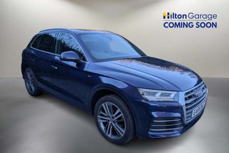  Audi Q5 2.0 TDI 40 S line SUV 5dr Diesel S Tronic quattro Euro 6 (s/s) (190 ps) BLU Diesel Autom...
