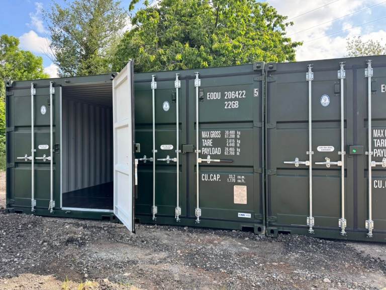 20-foot container space to rent £120pm 