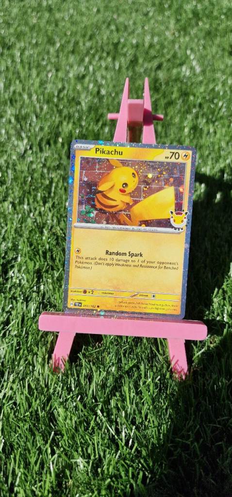 🌀Butt/Fart Swirl🌀Pikachu 051/162 30th Anniversary Pokemon Day, Promo