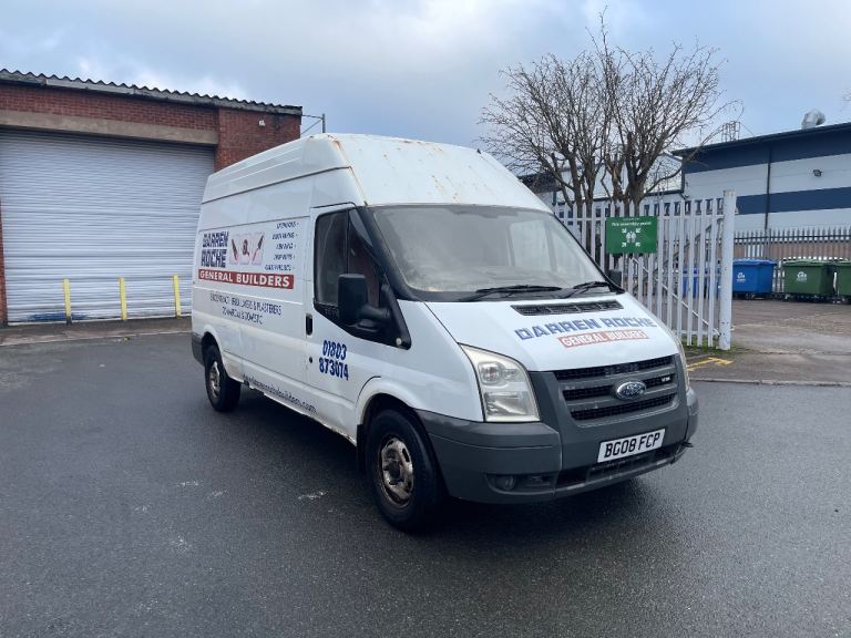 2008 Ford Transit 2.4 TDCI LWB High Roof Diesel Van Long Wheel Base 