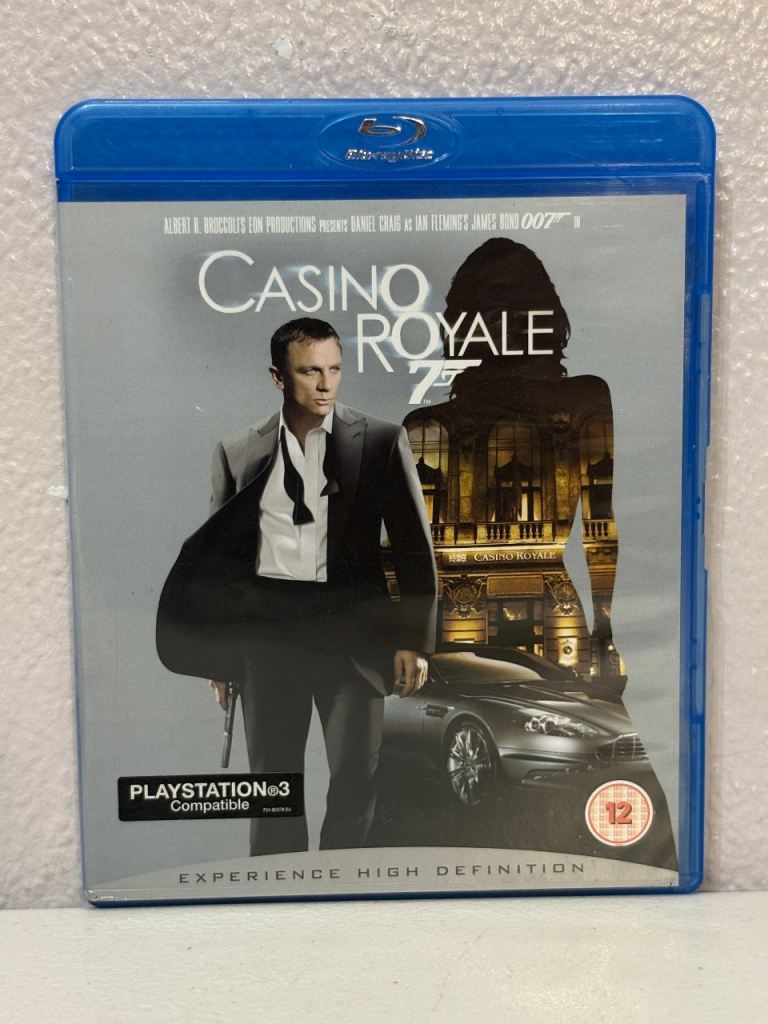 Casino Royale 007 Blu-ray — Daniel Craig — PS3 Compatible — Collect Today