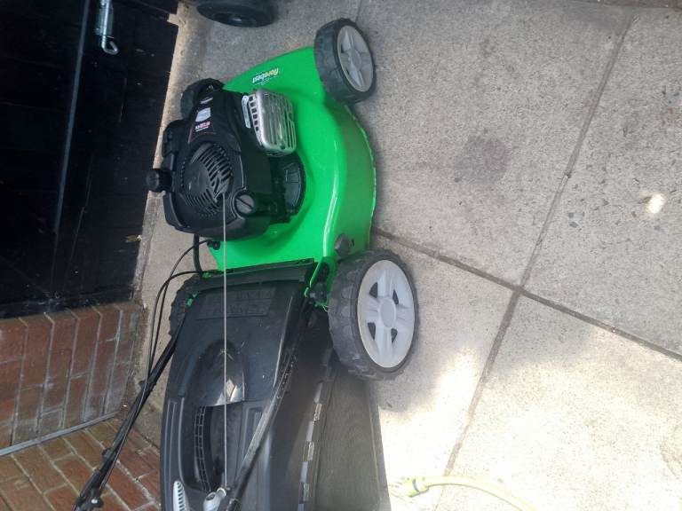 20" self propelled petrol lawnmower 