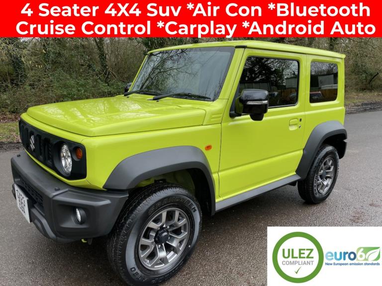 2026 Suzuki Jimny 1.5 SZ5 JC ALLGRIP 4X4 Petrol Manual 4 Seater SUV Yellow 4x4 Petrol Manual