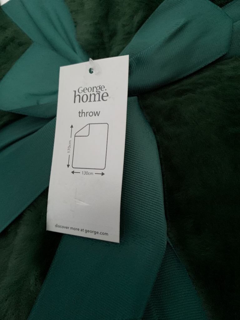 Fur Throw (Green)