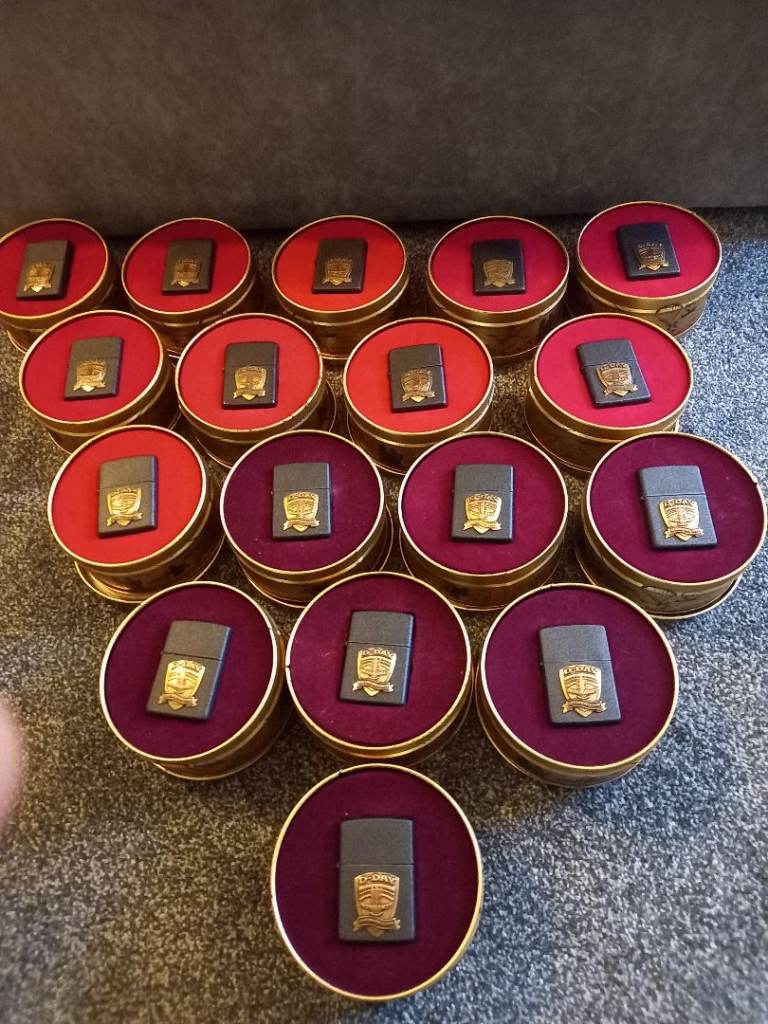 image for Normandy d day zippo lighters