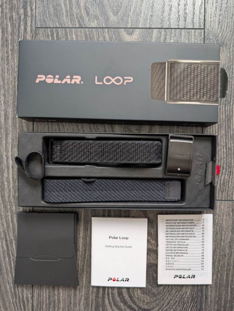 Polar Loop Activity Tracker - Night Black, As Good As New